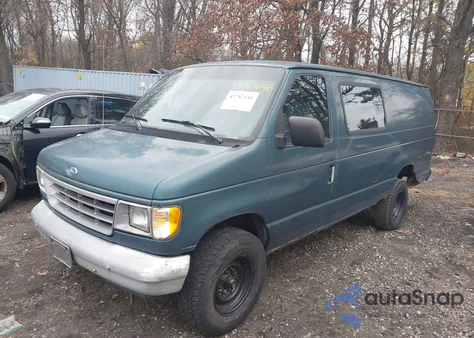 1995 Ford Econoline E250 Super Duty Van z USA, uszkodzony, nr VIN 1FTFS24Y9SHB87744